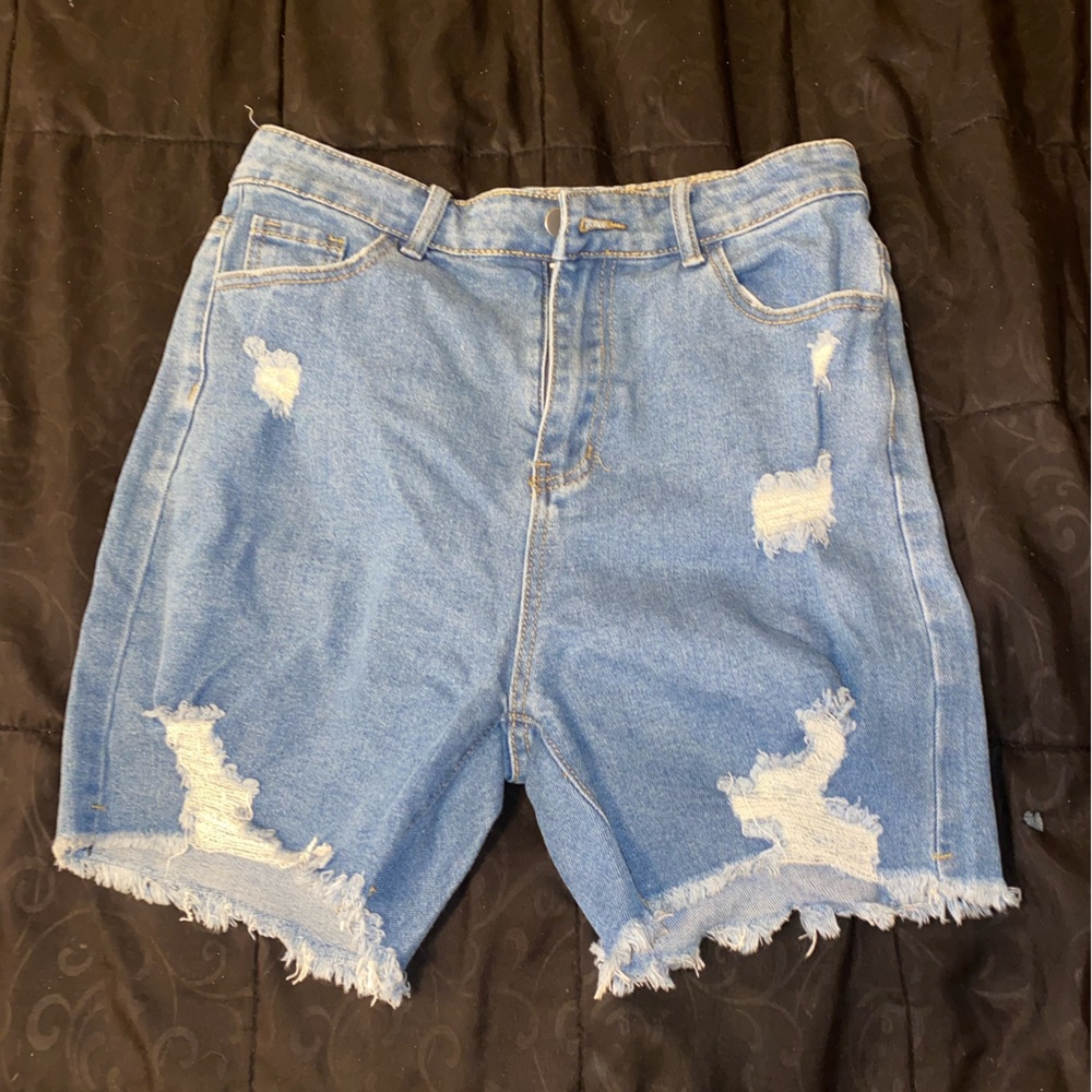SHEIN denim shorts